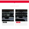 Autocollants décoratifs de garniture de cadre de panneau de bouton de CD de contrôle central intérieur de voiture pour Mercedes Benz C classe E GLC W205 W213 accessoires automatiques