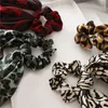 Scrunchies elastici da donna di moda Fasce per capelli Fiocco Porta coda di cavallo Cravatta per capelli Anello di corda Fasce per capelli da donna Accessori per copricapo