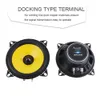 Freeshipping 2st 4 tum 60W 88dB 2-vägs Fullständig frekvensbil Audio stereo Koaxial högtalare Bilhögtalare Automobile Loudspeaker