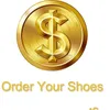고객이 요구 한대로 신발 주문 링크 주문에리스트를 남겨 두십시오.