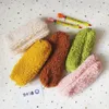 Kalem Çantaları Basit Kuzu Peluş Çanta Çok Renkli Öğrenci Sevimli Kırtasiye Depolama Korosu Okul Malzemeleri Ofis Malzemeleri1