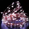 Solar String Lights 150 LED Koperdraad 2 Modi Sterren Lichten IP65 Decoratieve Fee Lichten voor Tuinen Home Dancing Party Christmas