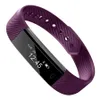 Bracelet ID115 Fiess Tracker Watches STEP COURTER Activity Monitor Smart Wristband Vibration Wristatch pour iOS Android