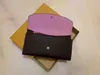 2020 red bottoms lady long designer wallet multicolor designer coin purse Card holder women classic zipper pocke 60136 vf2 no box