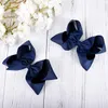 15pcslot 6quot Big Handgjorda Grosgrain Ribbon Hair Bow Alligator Clips Hårtillbehör för Little Teen Toddler Girls8313049