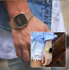 NEW WholeNew gold silver Cassio digital watch square waterproof men sports watches watch women LED Couple Watch4857790