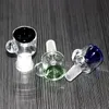 Bol en verre coloré de 5 mm d'épaisseur pour bang narguilés fumer joint de 14 mm 18 mm clair bols de soufflage artificiel plate-forme pétrolière bongs tuyau d'eau