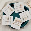 3pcs / set kvinnor hairpins hårklipp pärla bobby pins sida bangs clips barettes headwear damer mode hår verktyg smycken tillbehör nytt