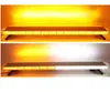 Gratis frakt 1600mm / 62 tum Högt ljus takmonteringsbil Flash Strobe Lightbar Amber Tow Truck LightBar Heavy Duty Strobe Lightbar Light Bar