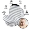 A796 Stripe Strippy Araba Koltuk Kapağı Bebek Bebek Araba Eşyası Gölgelik Gizlilik Hemşirelik Kapağı Emzirme Kapağı