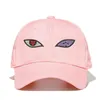 جديد anime uchiha sasuke Sharingan Rinnegan Cott Cap Cap Cap Cap for Men Women Hip Hop Streetwear Dad Hat1714150