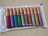 10pcs Shiny Eyeliner Set Sequined Flash Eye liner shinning colors Eyeshadow pen Combination free ship 12