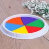 Komik 6 Renkler Mürekkep Pad Damga DIY Parmak Boyama Zanaat Cardmaking Çocuklar Için Büyük Yuvarlak Öğrenme Eğitim Çizim Oyuncaklar 3 Adet toptan