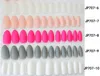 Falska naglar 24st avtagbara mattfärgade falska nageltips för nagelförlängning Manikyr DIY Tryck på falska falska naglar