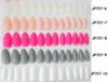 Faux ongles 24 pièces détachables couleur mate faux ongles conseils pour Extension d'ongle manucure bricolage presse sur faux faux ongles