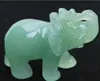 Neue kleine geschnitzte Elefantenstatue aus chinesischer grüner Jade