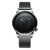 Whosale価格New Fashion Man Watchブラックレザー小売時計高級時計男性高級腕時計トップデザインクロック素敵なテーブル