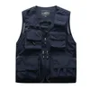 Outdoor Mens Tactical Fishing Vest Jacket Man Multi Pockets Sleeveless  Travel Jackets 5XL 6XL 7XL From Dongguan_ss, $29.42