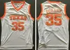 NCAA Texas Longhorns College Basketball Рубашки из рубашки Lamarcus #23 Олдридж Кевин 35 Дюрант Оук Хилл Средняя школа сшита баскетбольной майка