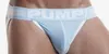 Låg mesh -tyg för män underkläder Pump Super Elastic Solid Color Men's Thong Underwear Whole 3Pieces Lot286h