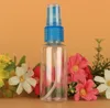 30мл путешествия Портативный Суб-бутылки Push-типа спрей бутылки пластиковые Transparent Pet распределяя Малый спрей бутылки малого лейки