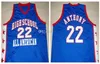 Mcdonald's High School All American Carmelo Anthony #22 Blue Retro Basketball Jersey Mens Ed Custom Any Number Name Jerseys