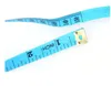 Hot New Portable Colorful Body Mätning Linjal Plast Skräddare Tape 1,5m Sy Mätband W9698