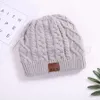 Wireless Bluetooth Beanies Hat Creative Smart Sport Music Headset Cap Warm Winter With Mic Speaker Knit Hat LLA1388T7710547