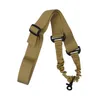 Adjustable One Point Sling Tactical Single Point Sling Airsoft Rifle Gun Bungee Cord