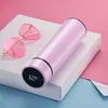 Inteligentna izolowana butelka wody ze stali nierdzewnej podwójna ściana z pokrywką Thermo Vacuum Flask Car Travel Multi Color