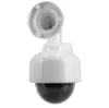 Solar Powered fake cameras Dummy CCTV Camera security Waterproof with LED Lights