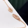 Collana da donna di lusso con zirconi a forma di ventaglio nuova moda creativa regalo di festa selvaggia colore oro ciondolo in argento catena clavicola maglione C9712054