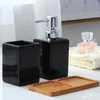 320ml Ceramic Liquid Soap Dispenser for Kitchen Bathroom Set Home Decoration Hand Soap Bottle Pressing Shower Gel Toothbrush Holder
