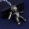 Childs Play Porte-clés Classique Film D'horreur Porte-clés 3D Chucky Cosplay Pendentif En Métal Porte-clés Charme Bijoux Cadeau De Noël Pour Hommes