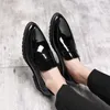 Mens skor casual formella loafers män läder oxford skor män 2019 lyx affärsfest bröllop sko lägenheter elegant man klänning skor