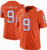 clemson white football jersey