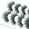 2020 Nya 5 par 100 Real Mink Eyelashes 3D Natural False Eyelashes Mink Lashes Soft Eyelash Extension Makeup Kit Cilios 0179063060