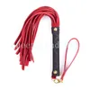 Slave Leather Flogger Horse Handle Restraint Whip Bondage Paddle Couple Game A87