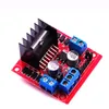 Freeshipping 10st Ny Dual H Bridge DC Stepper Motor Drive Controller Board Module L298N Motorförare