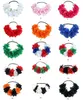 Duża Róża Kwiat Pałąk Ślub Bridal Headpiece Halloween Hair Garland Akcesoria Kwiatowa Korona Hairband z elastyczną wstążką