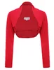 Frauen kurze Jacke Weste Outwear Femme Bolero Braut Langarm Damen Outwear formale Open Shrug Mantel Crop Tops