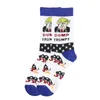 Trump 2024 Socken Make America Great Again Lieblingsstrümpfe für Erwachsene Frauen Männer Universal Cotton Sports