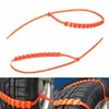 10 sztuk Lot Car Universal Mini Plastikowe Zimowe Opony Koła Śnieżne Łańcuchy Dla Samochodów / SUV Car-Styling Anti-Skid Autocross Outdoor