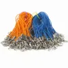 100pcs / lot Multicolor fecho da lagosta Lanyard Strap Cord móvel cintas encanto Nylon chaveiro cadeia Jóias DIY Fazendo Cord Fio