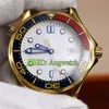 11 Color Limited Edition 007 Diver 300m Luxury Watch Nylon Strap Gold rostfritt stål Automatiska rörelsesurmärken Mens Designe4355952