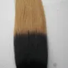 Taśma Human Hair Extension Proste Brazylijski PU Skóra Włosy Włosów 40 Sztuk / 100G Dziewiczy Skin Weft Hair Extensions