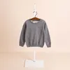 2019 automne et hiver les enfants de vêtements pour enfants longues manches pull angora pull overs col rond Angleterre