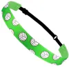 Ajustável antiderrapantes Sports Academia Headbands - Voleibol. (Corrida, Workout, Athletica, Yoga, Spartan Run)