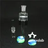 Hookahs Mini Nectar ail con 10 mm 14 mm Puntas de filtro Tubo de prueba Tubos de agua de vidrio 5 ml tarro de silicona Dab Straw