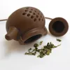 Çaydanlık-Şekli Çay demlik Süzgeç Silikon Çay Poşeti Yaprak Filtre Difüzör Colador de te Çay Araçları Malzemeleri
